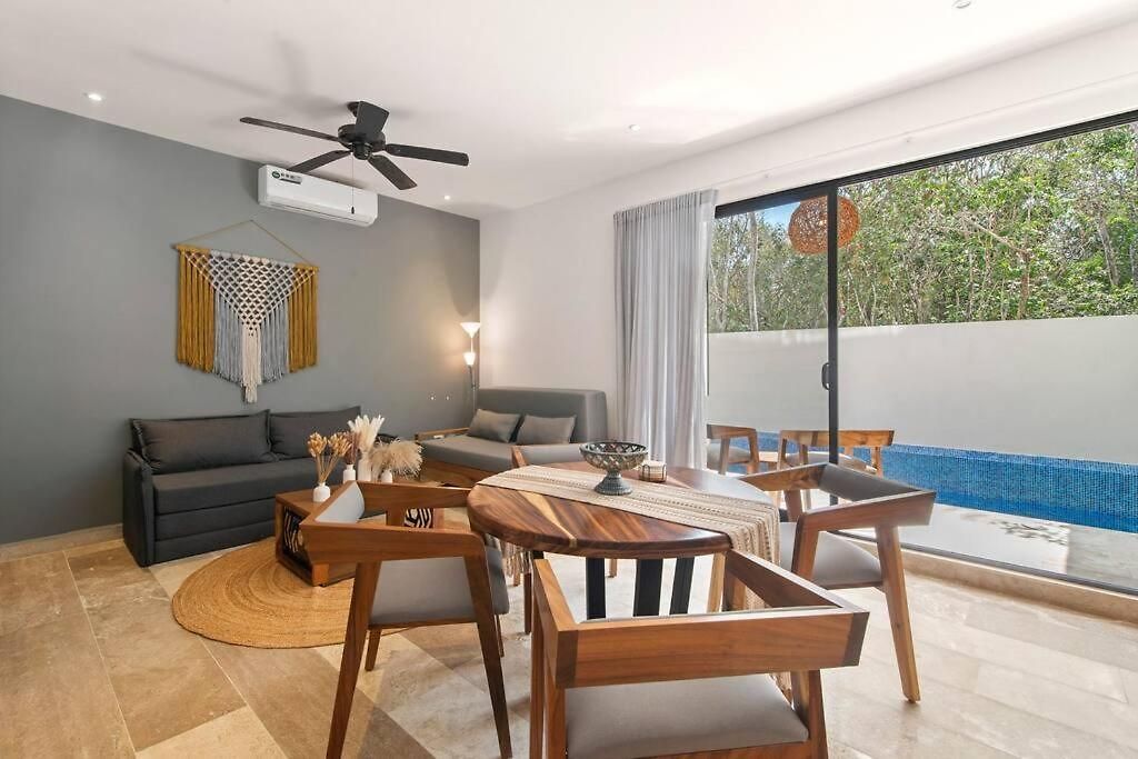 Apartamento Private Pool1 Full Br 2sofabedsamenities Tulum