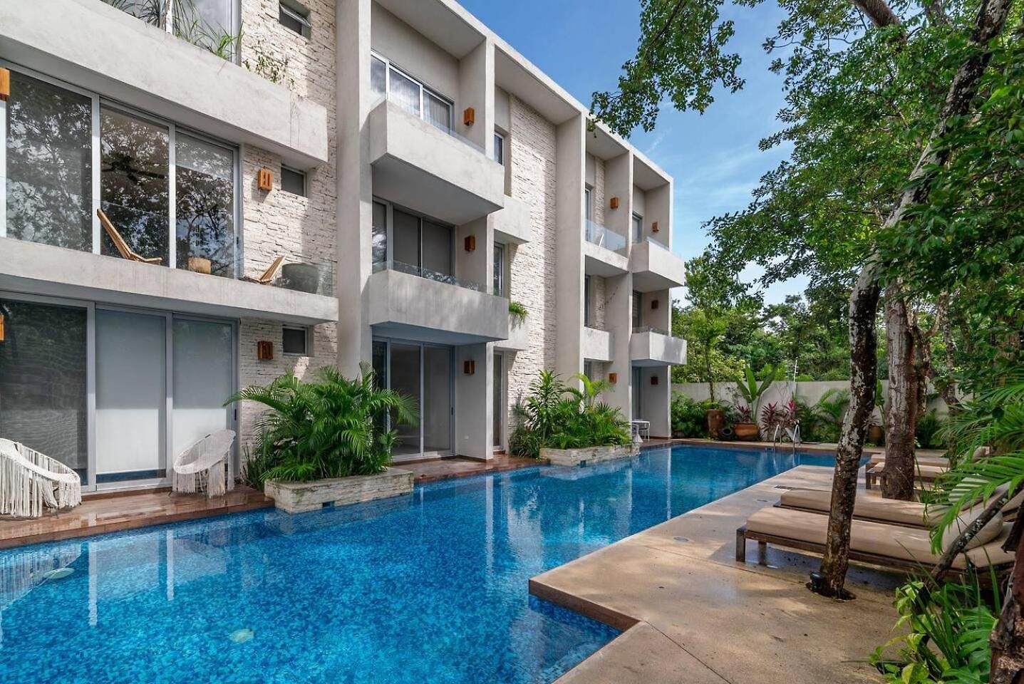 Сasa de vacaciones Lux 2br With Jungle Views, Pool, Gym At Nhoa Tulum