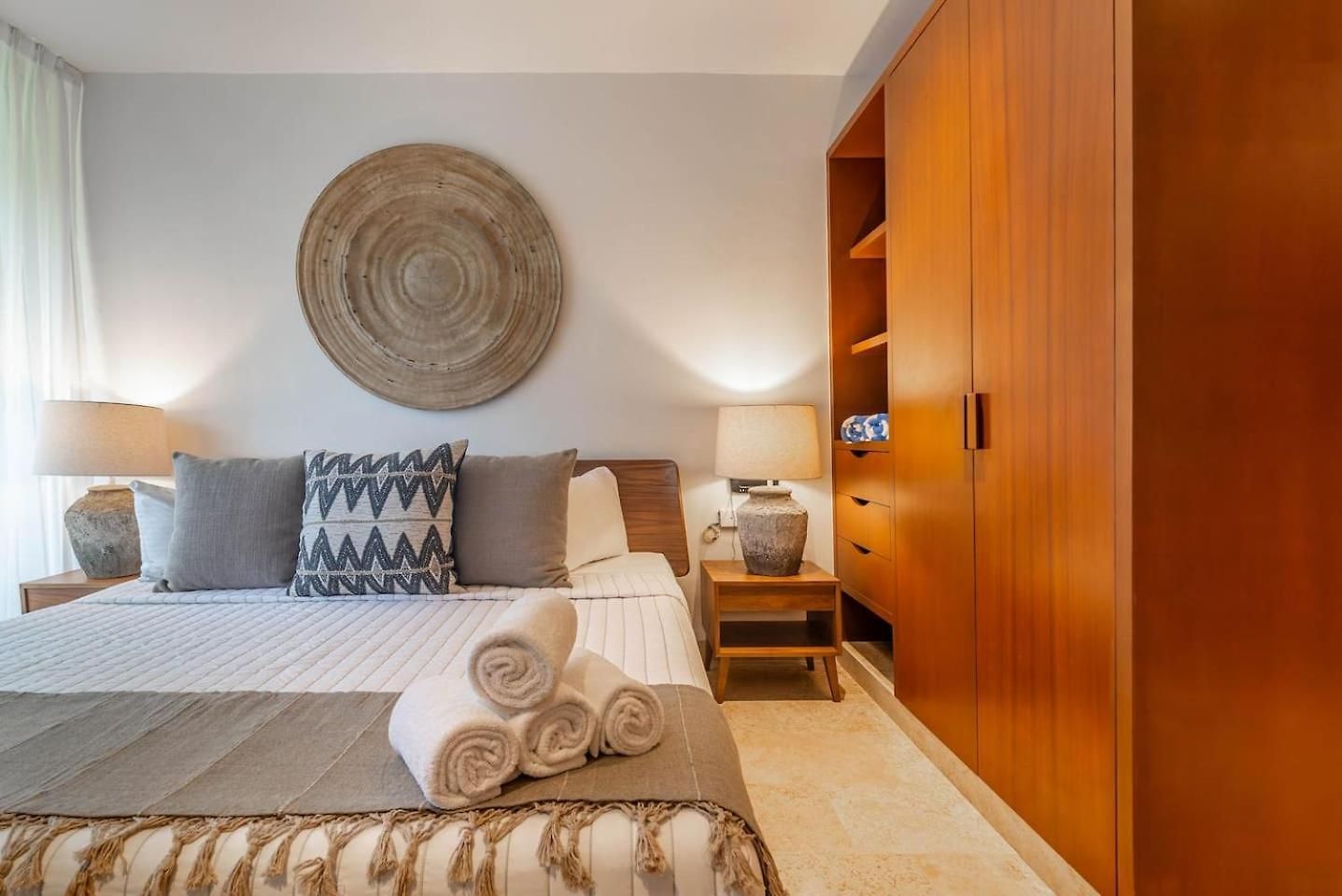 Сasa de vacaciones Lux 2br With Jungle Views, Pool, Gym At Nhoa *