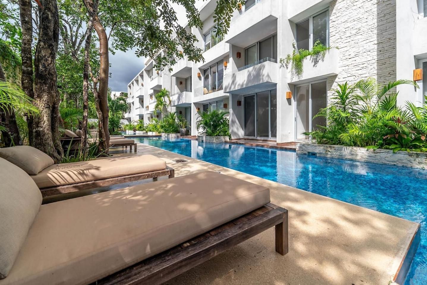 Lux 2br With Jungle Views, Pool, Gym At Nhoa Сasa de vacaciones Tulum