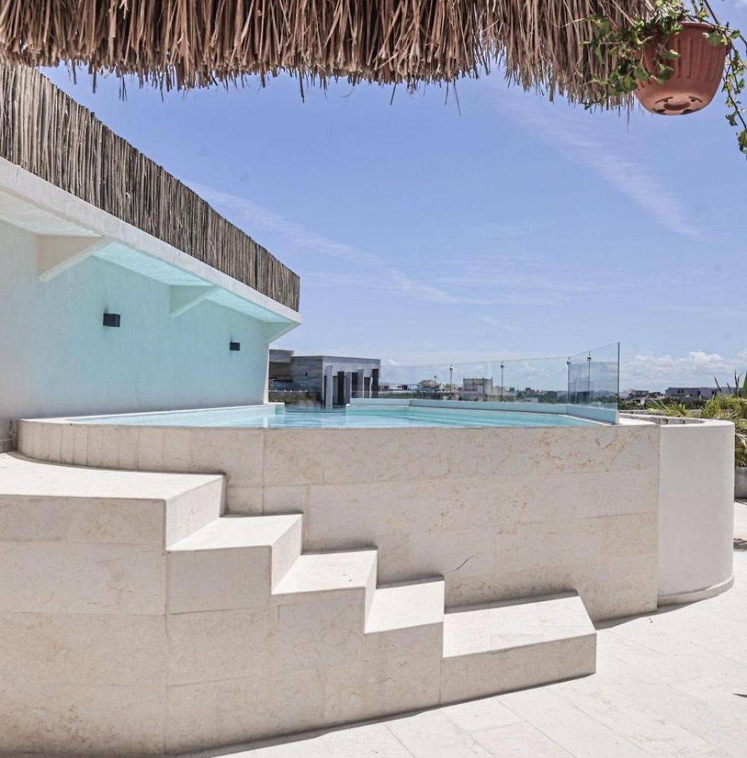 Luxury Penthouse-private Rooftop Pool-walkable * Tulum