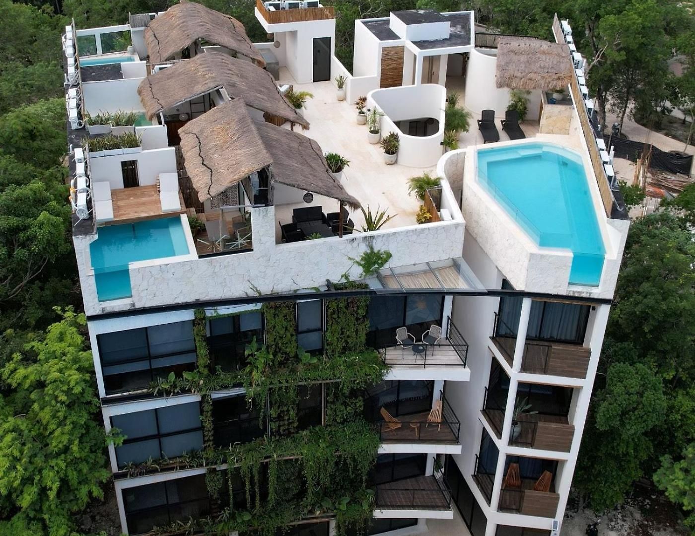 Apartment Luxury Penthouse-private Rooftop Pool-walkable Tulum