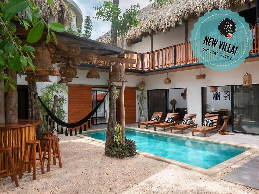 Villa 7br Dream Pool Jacuzzi And Stylish Patio Tulum