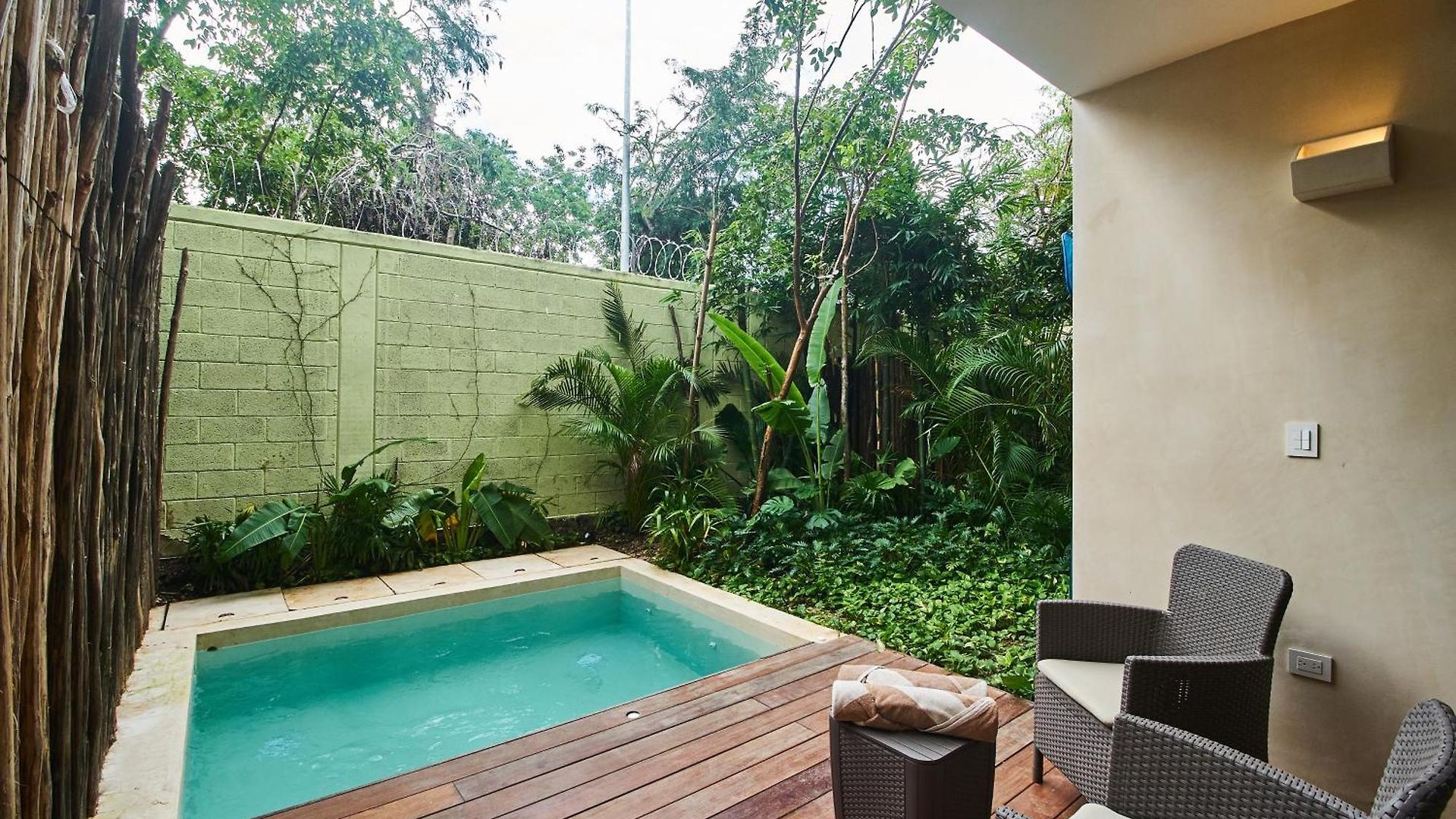 Spacious Aldea Zama Ground Floor With Private Pool Apartment