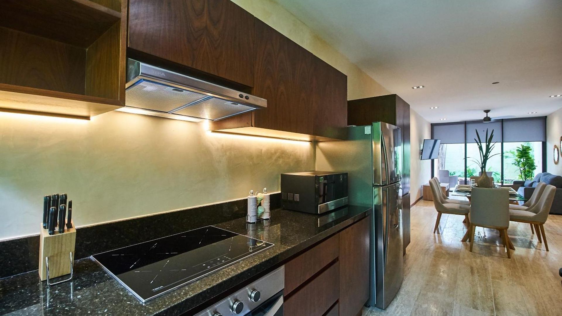 Spacious Aldea Zama Ground Floor With Private Pool Apartment