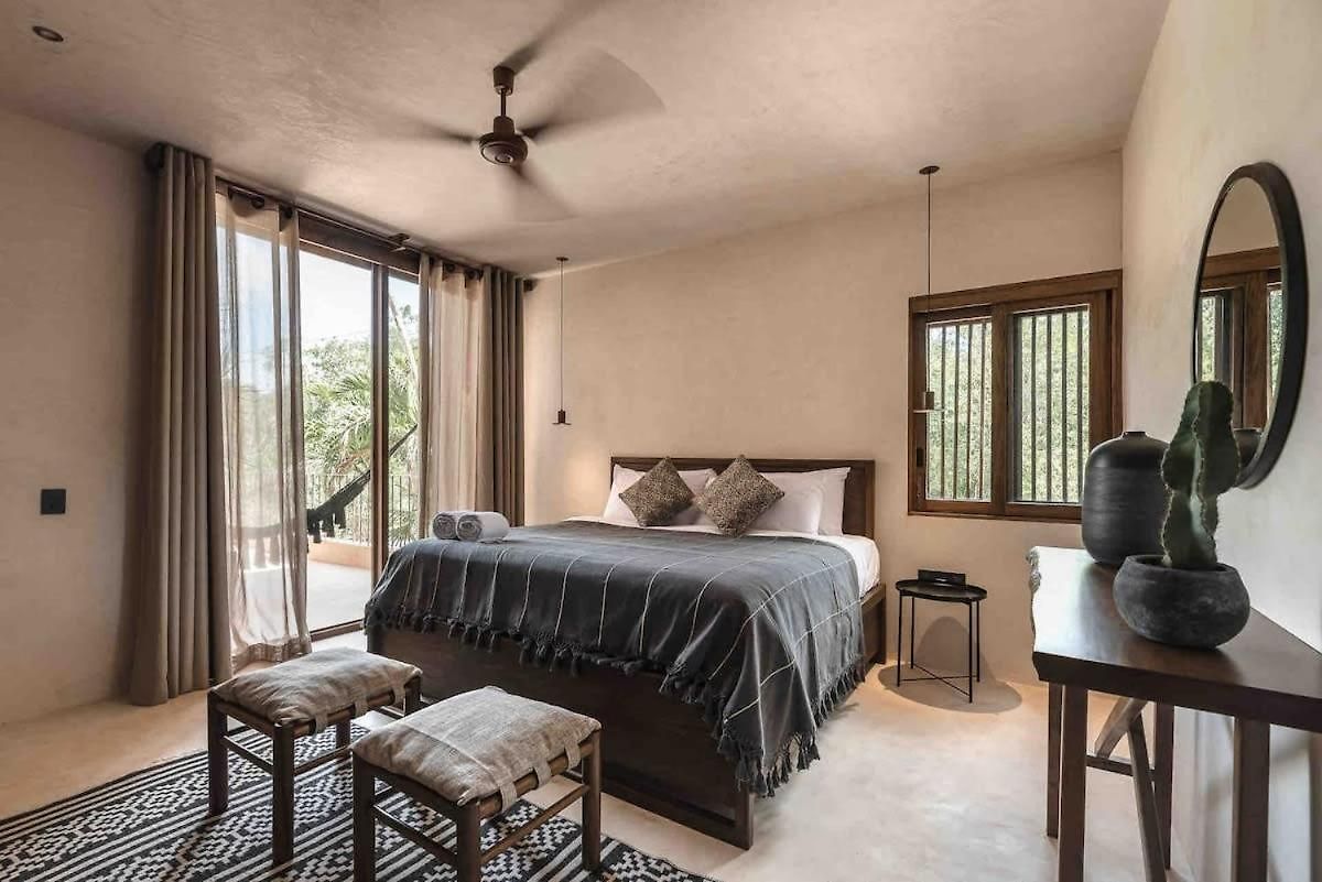 Boho Chic 3br Villa, La Veleta, Rooftop & Private Pool Сasa de vacaciones Tulum