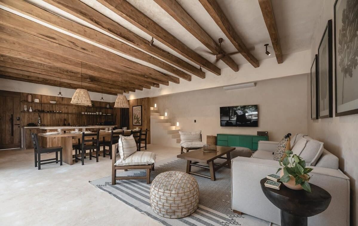 Boho Chic 3br Villa, La Veleta, Rooftop & Private Pool Tulum