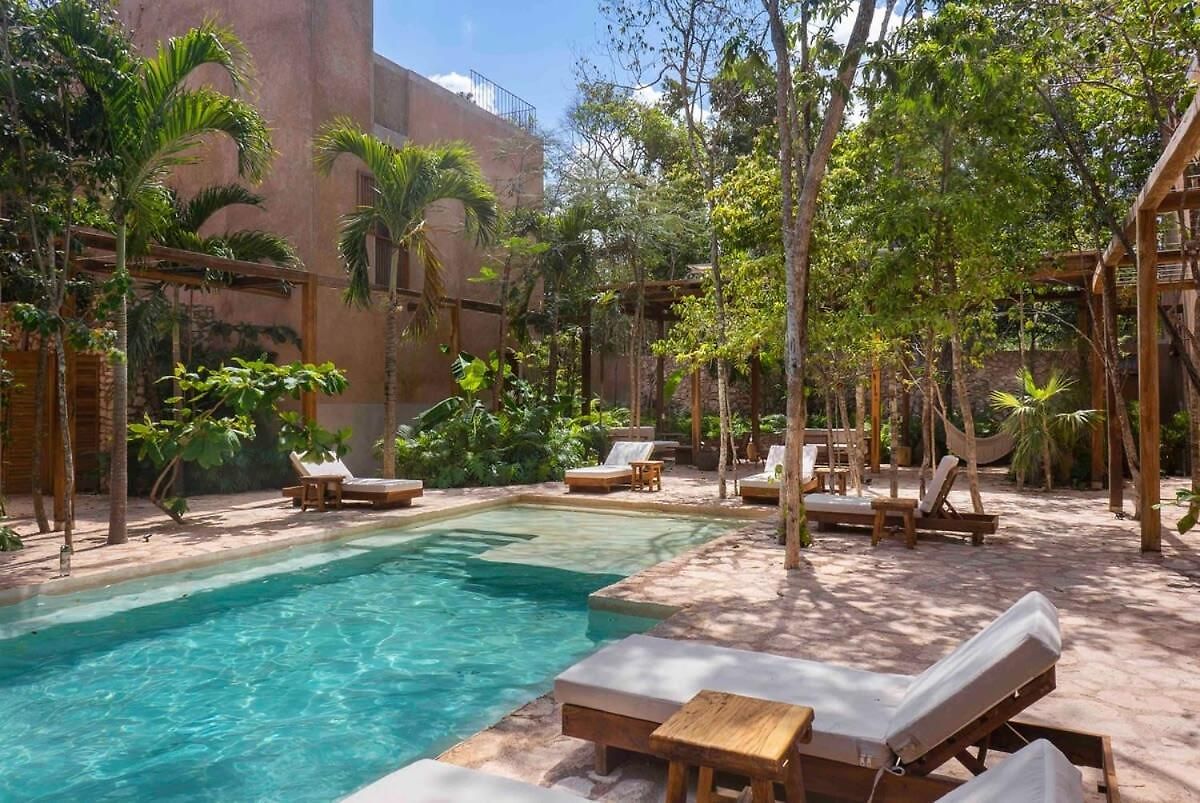 Stylish 3br With Rooftop Plunge Pool, La Veleta Tulum