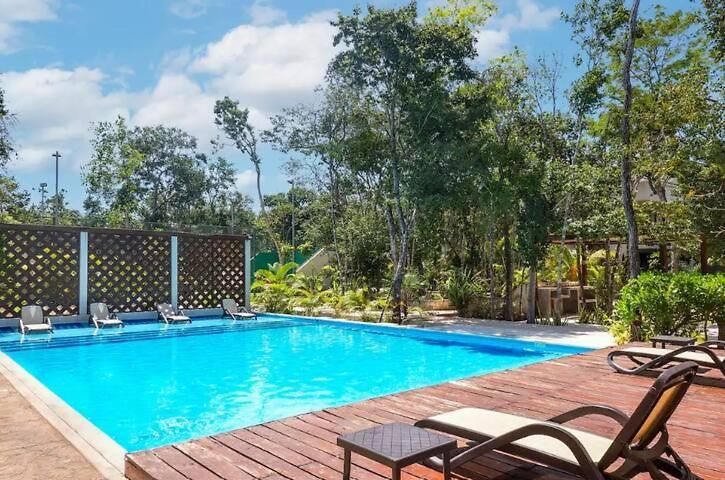 Twin 8br, Concierge, Gated ,jacuzzi, Paddle Court Holiday home Tulum