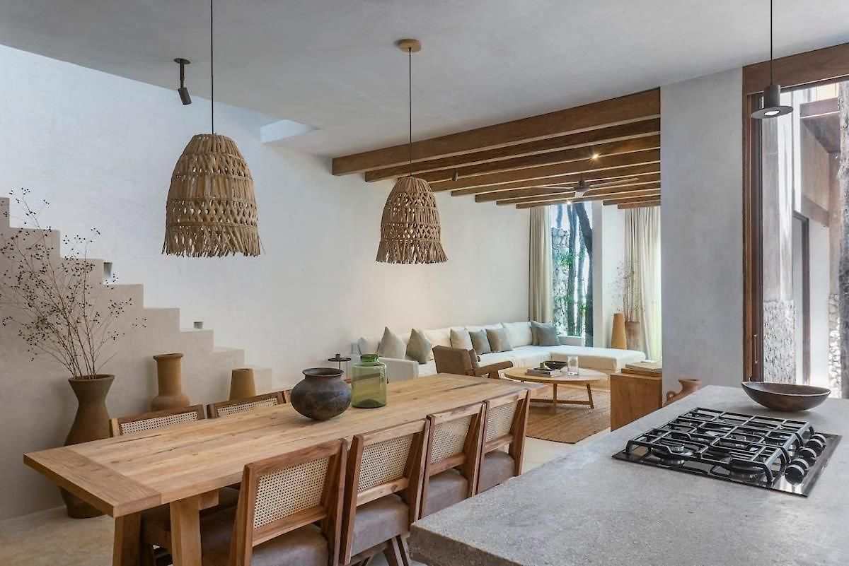 3br In Gated Community With Private Rooftop Plunge Pool, Grill & Shared Pool * Tulum