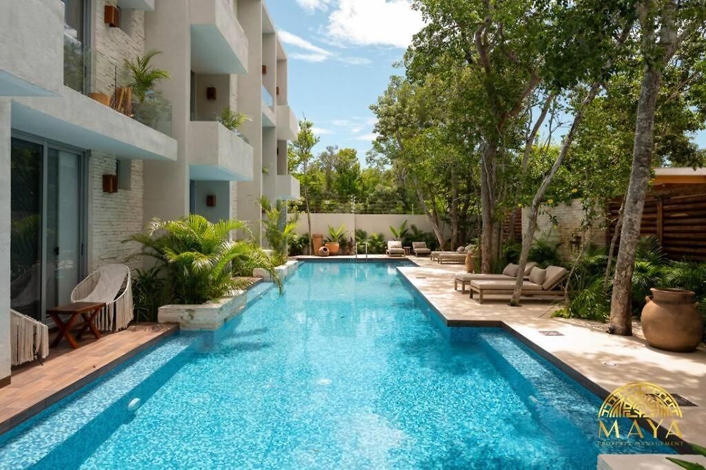 Apartamento Nhoa 303a Lux 2br Pool View In Aldea Zama Tulum