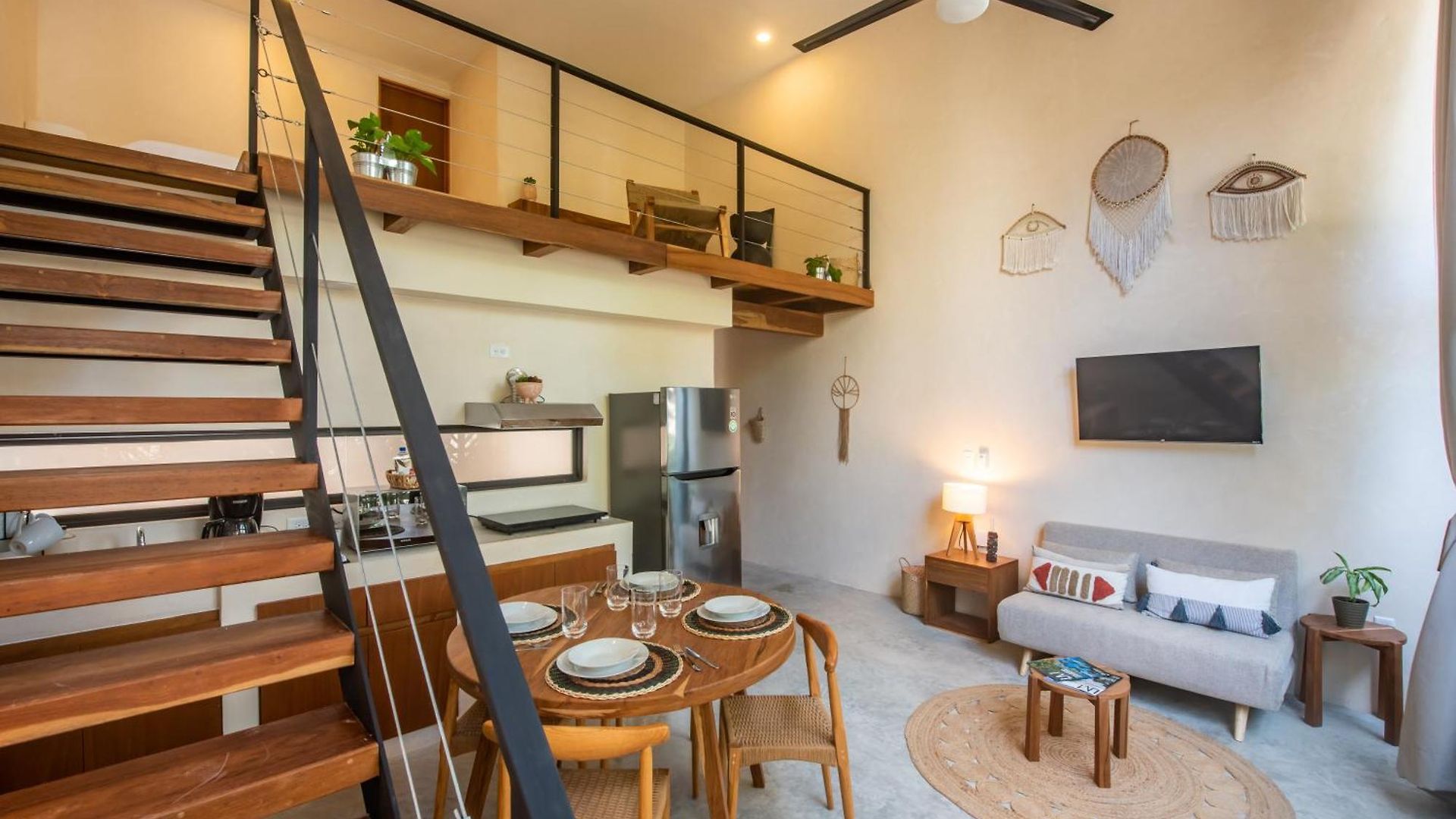 Bright 2br Loft With Rooftop Pool In Downtown Location Tulum