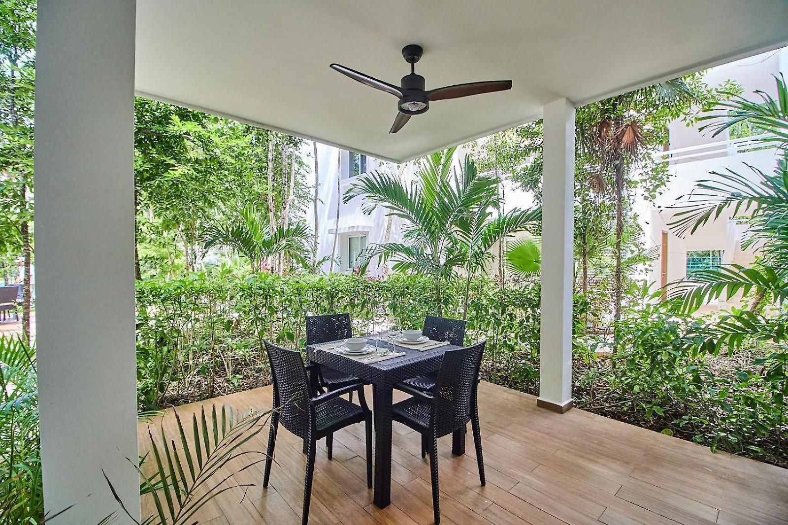 Premium With 2 Pools, Gym, Yoga Deck, Bbq Grill & Security Apartamento Tulum
