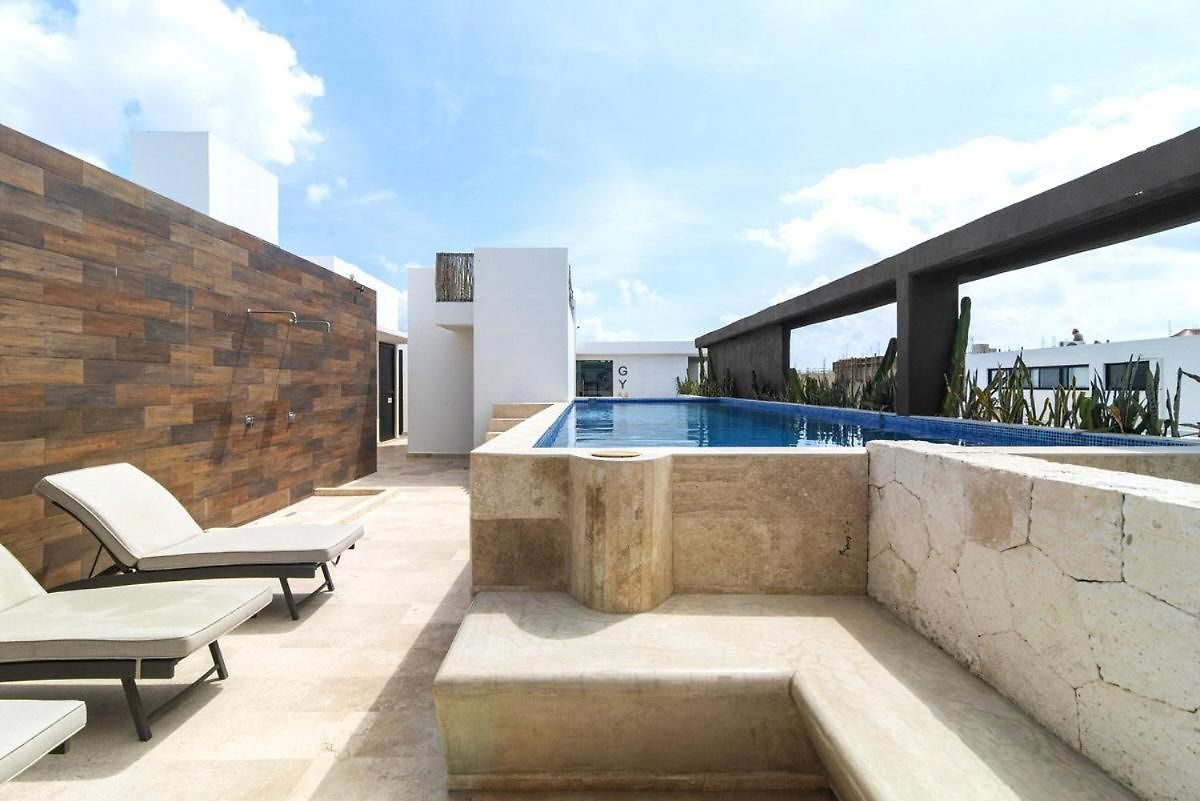 Private Pool1 Full Br 2sofabedsamenities Apartamento Tulum