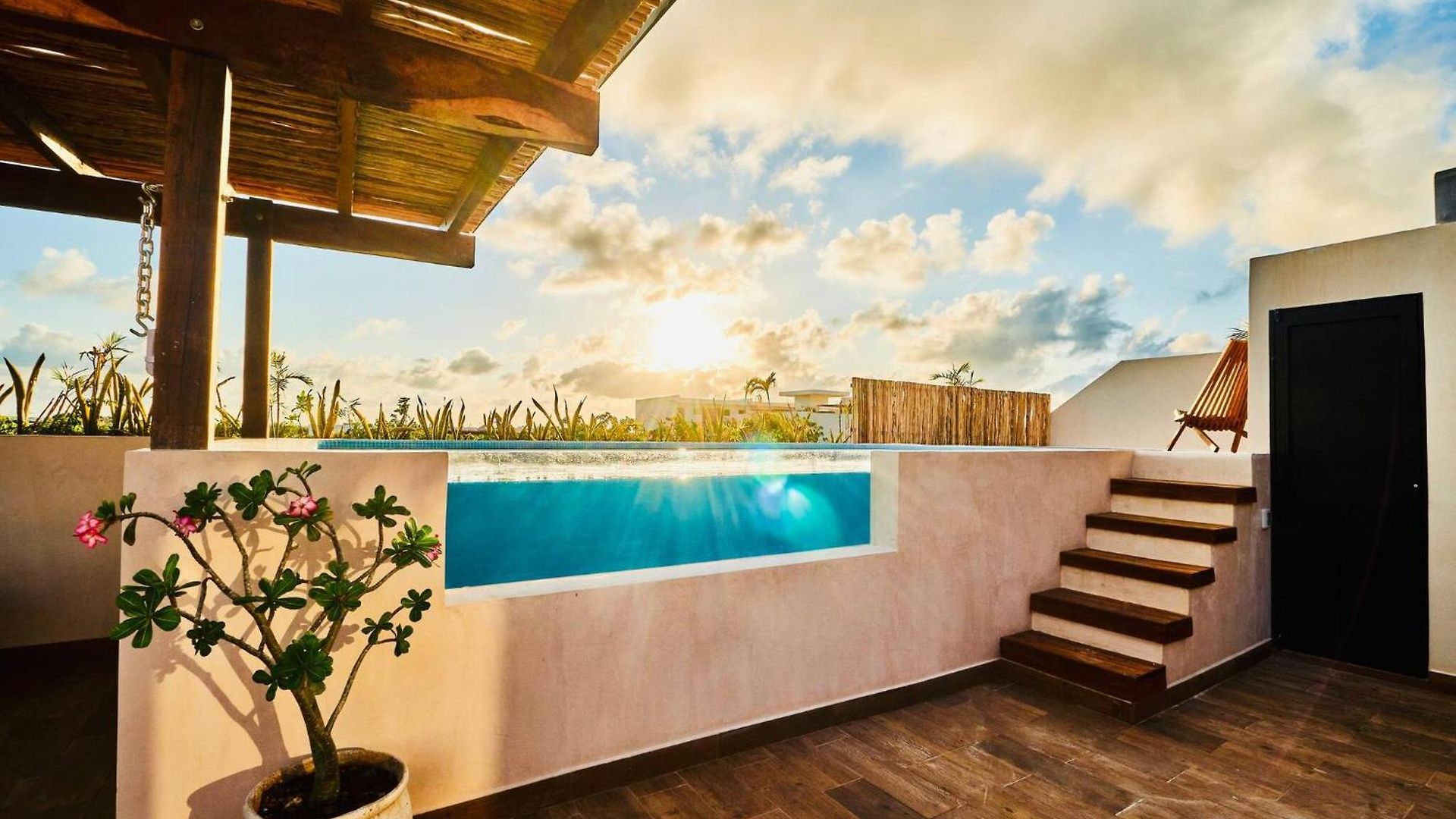 Villa 4 Bedroom Deluxe Penthouse With Private Roof Garden With Pool In Aldea Zama Tikal 17 Tulum