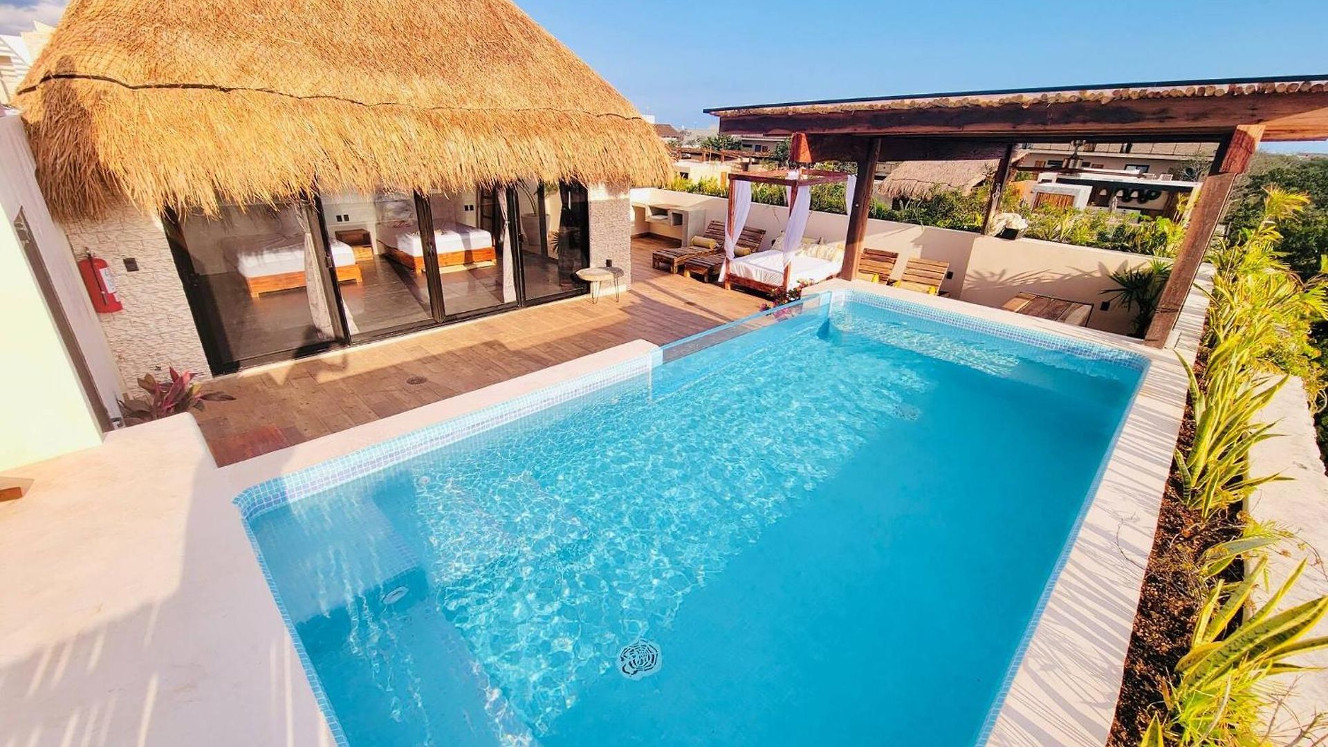 4 Bedroom Deluxe Penthouse With Private Roof Garden With Pool In Aldea Zama Tikal 17 *