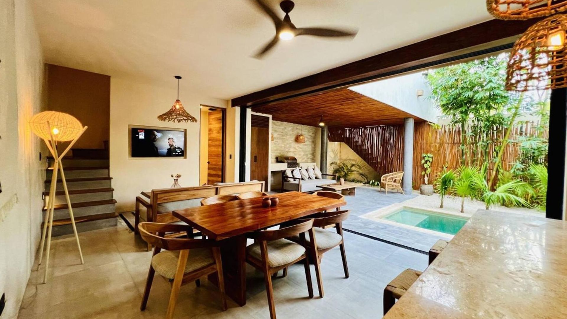 Villa 2 Bedroom Deluxe With Private Pool & Grill Atman 110 *