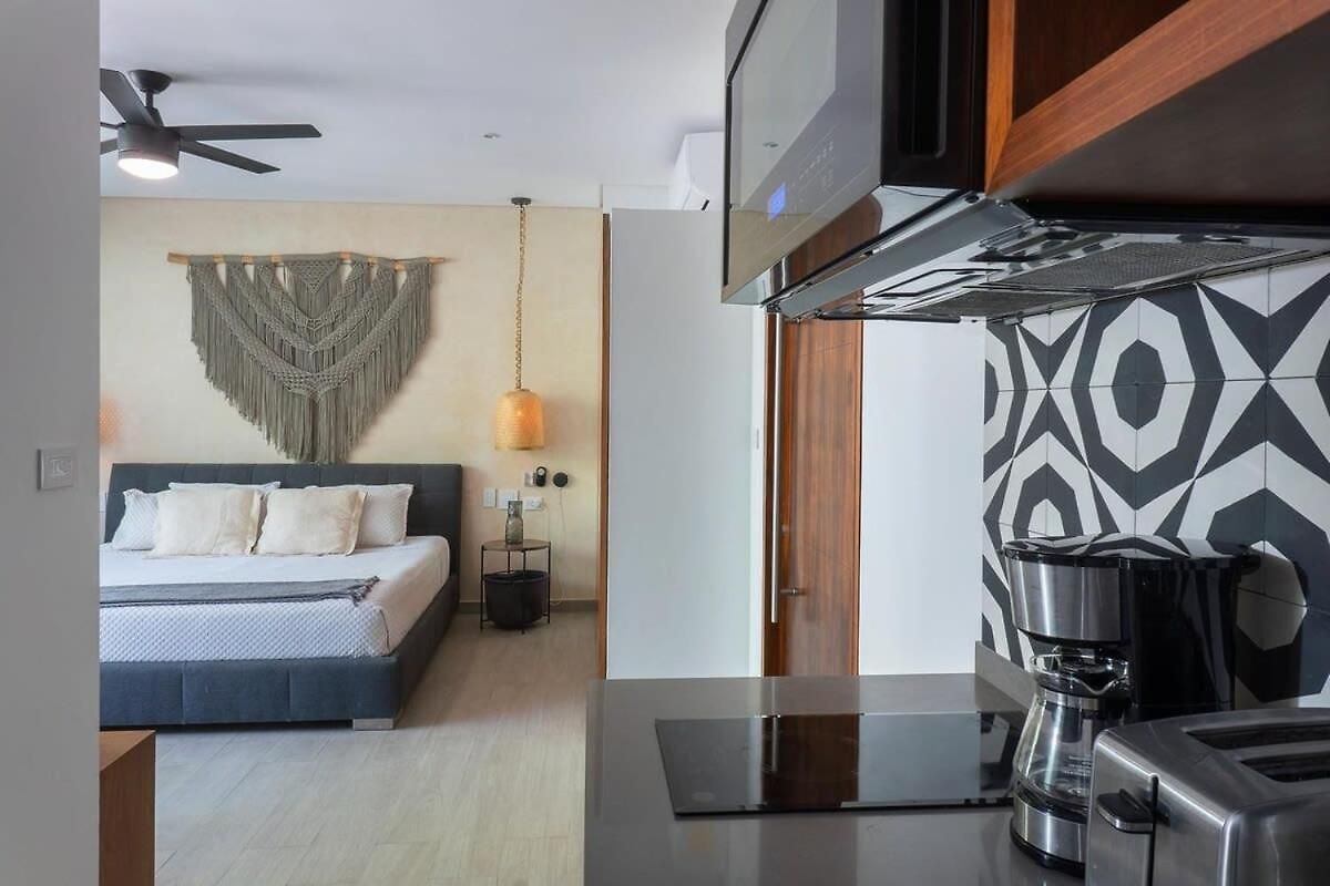 Holiday home Panoramic 1-br Studio,garden, 360º Pool & Gym *