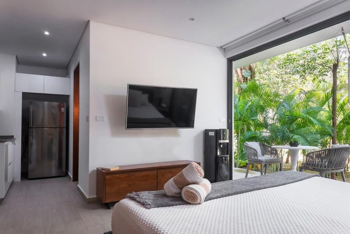 Panoramic 1-br Studio,garden, 360º Pool & Gym Tulum