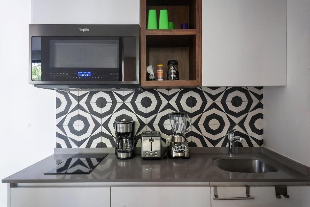 Holiday home Panoramic 1-br Studio,garden, 360º Pool & Gym *