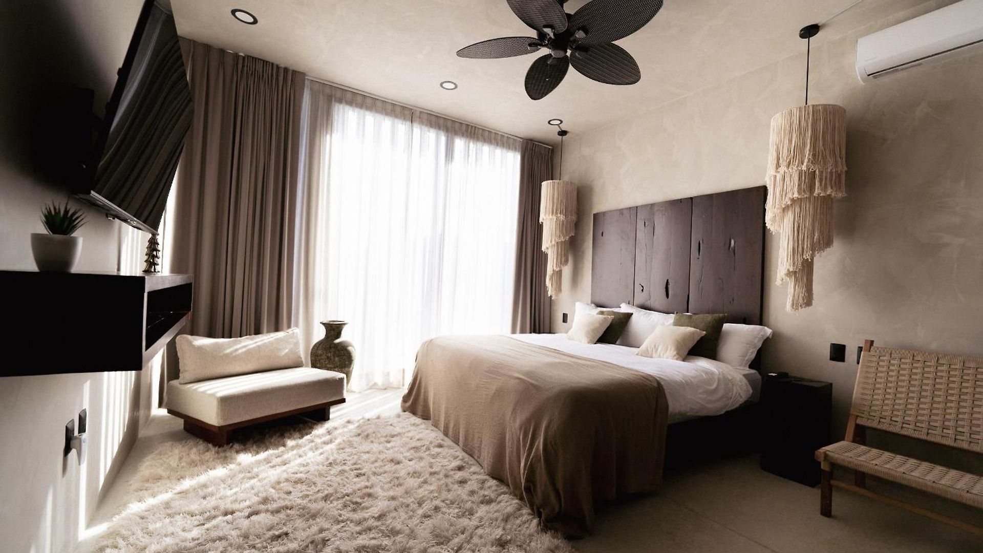 Design Luxury 3br With 3 Pools, Stunning Rooftop, Boho Style, Near * Tulum