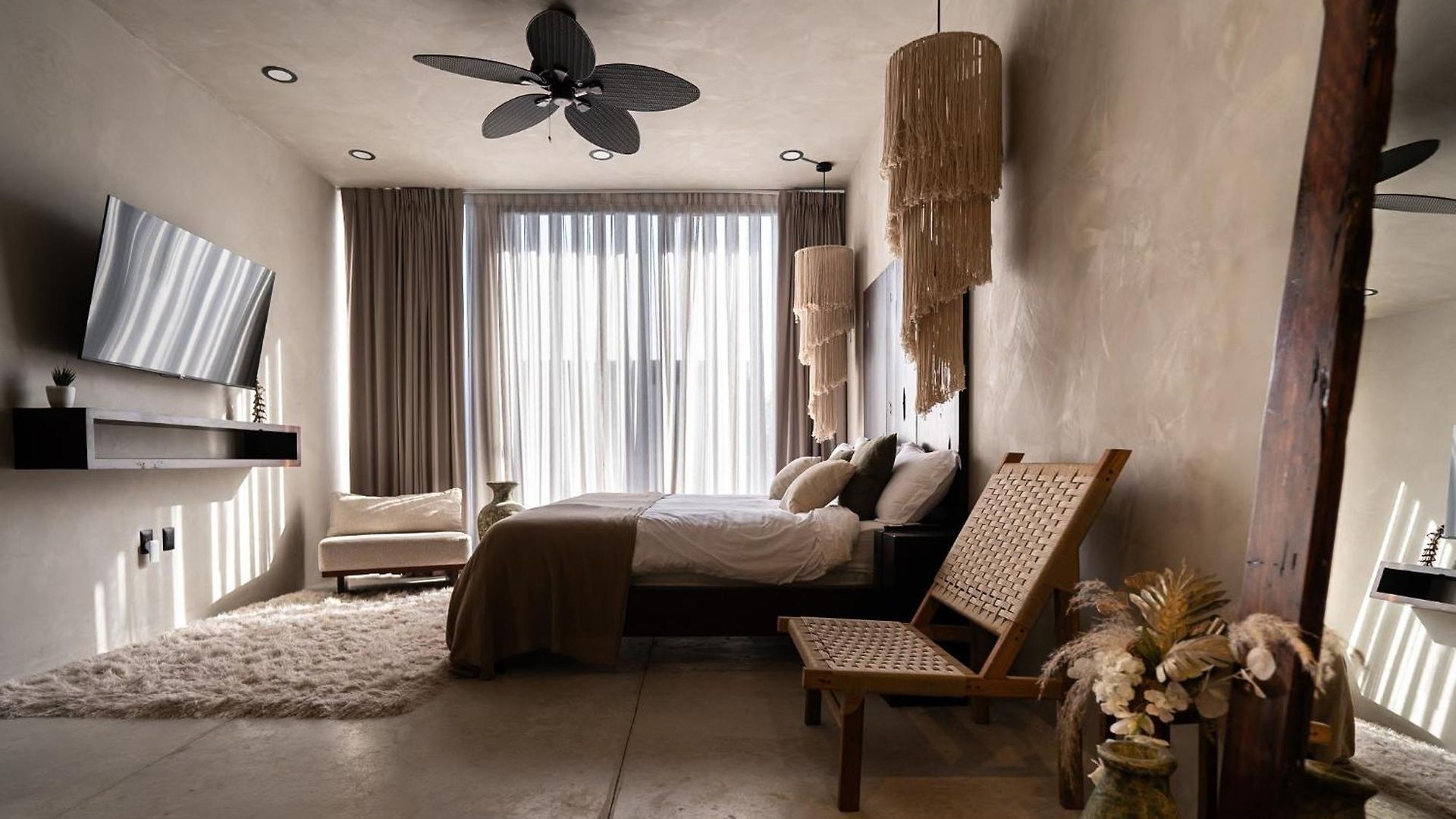 Design Luxury 3br With 3 Pools, Stunning Rooftop, Boho Style, Near