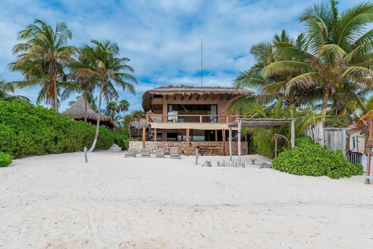 Casa Aakbal Private Fron Sea Location * Tulum