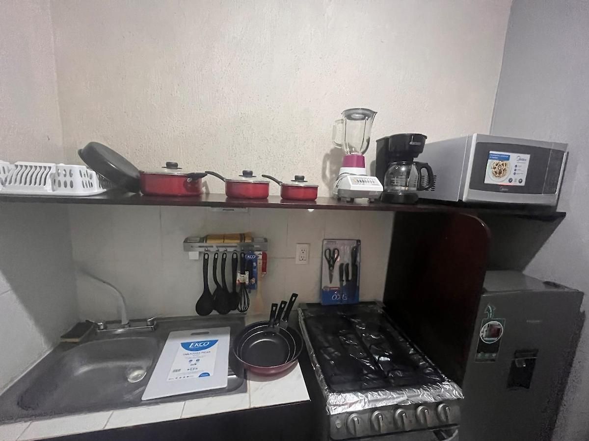 Apartamento Departamento Acogedor En Aldea Tulum