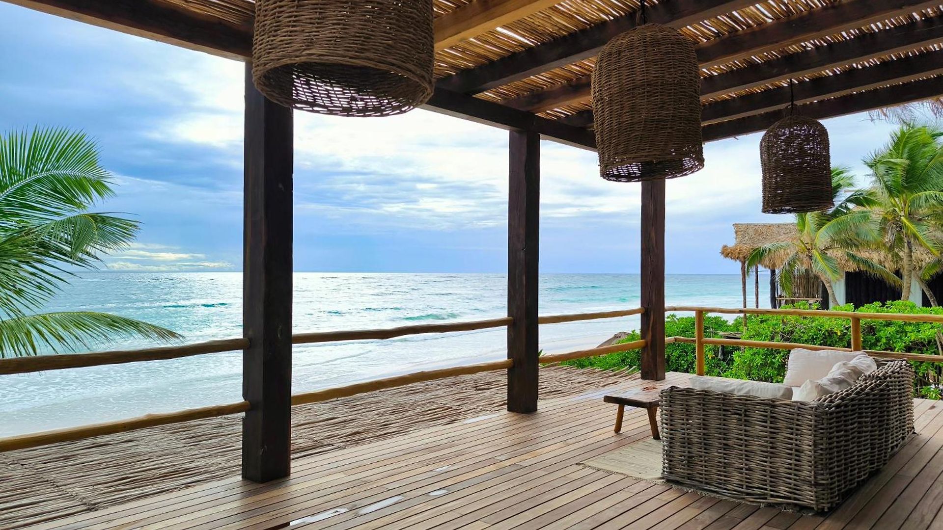 Casa Aakbal Private Fron Sea Location Villa Tulum