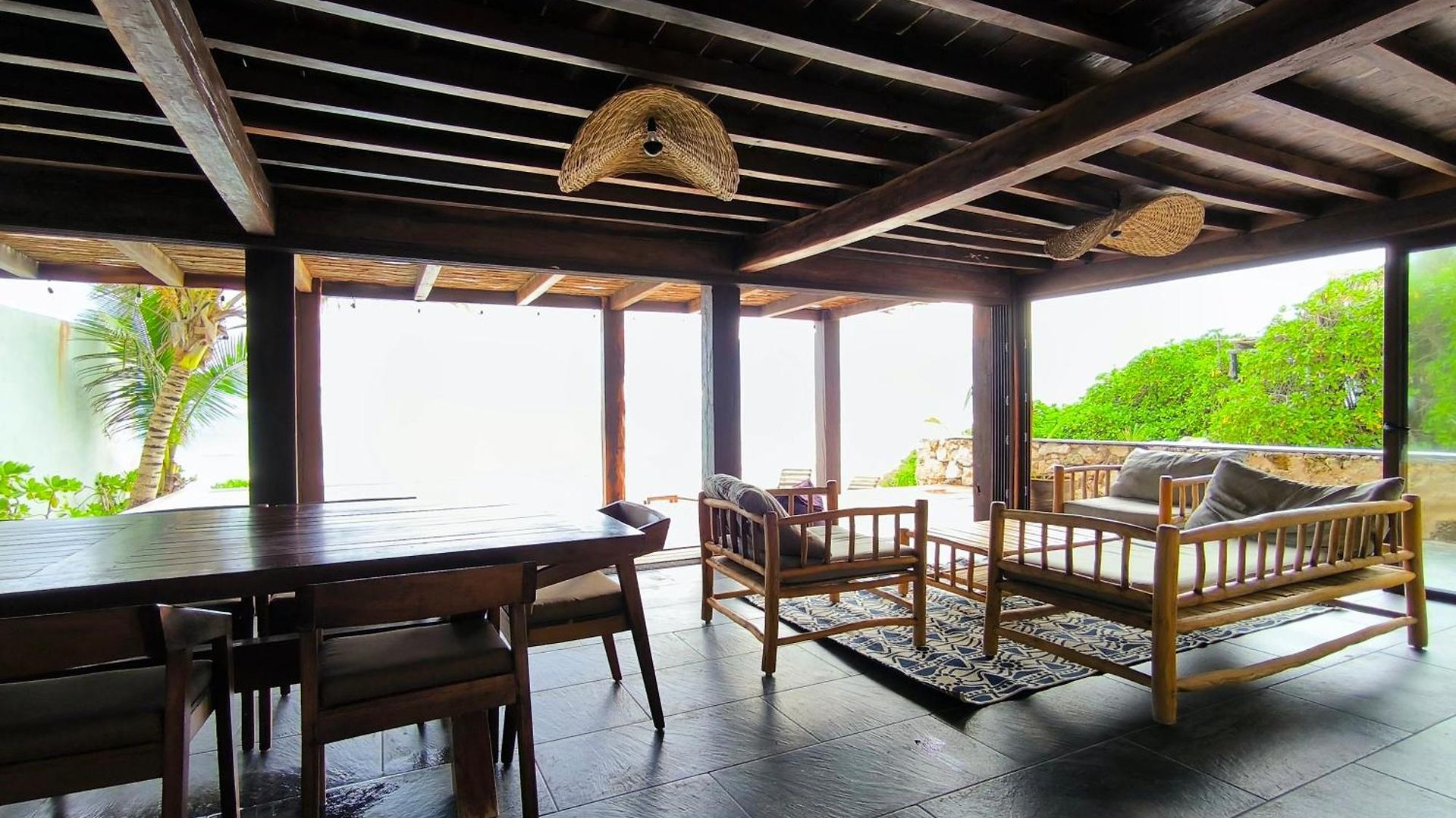 Casa Aakbal Private Fron Sea Location Villa Tulum