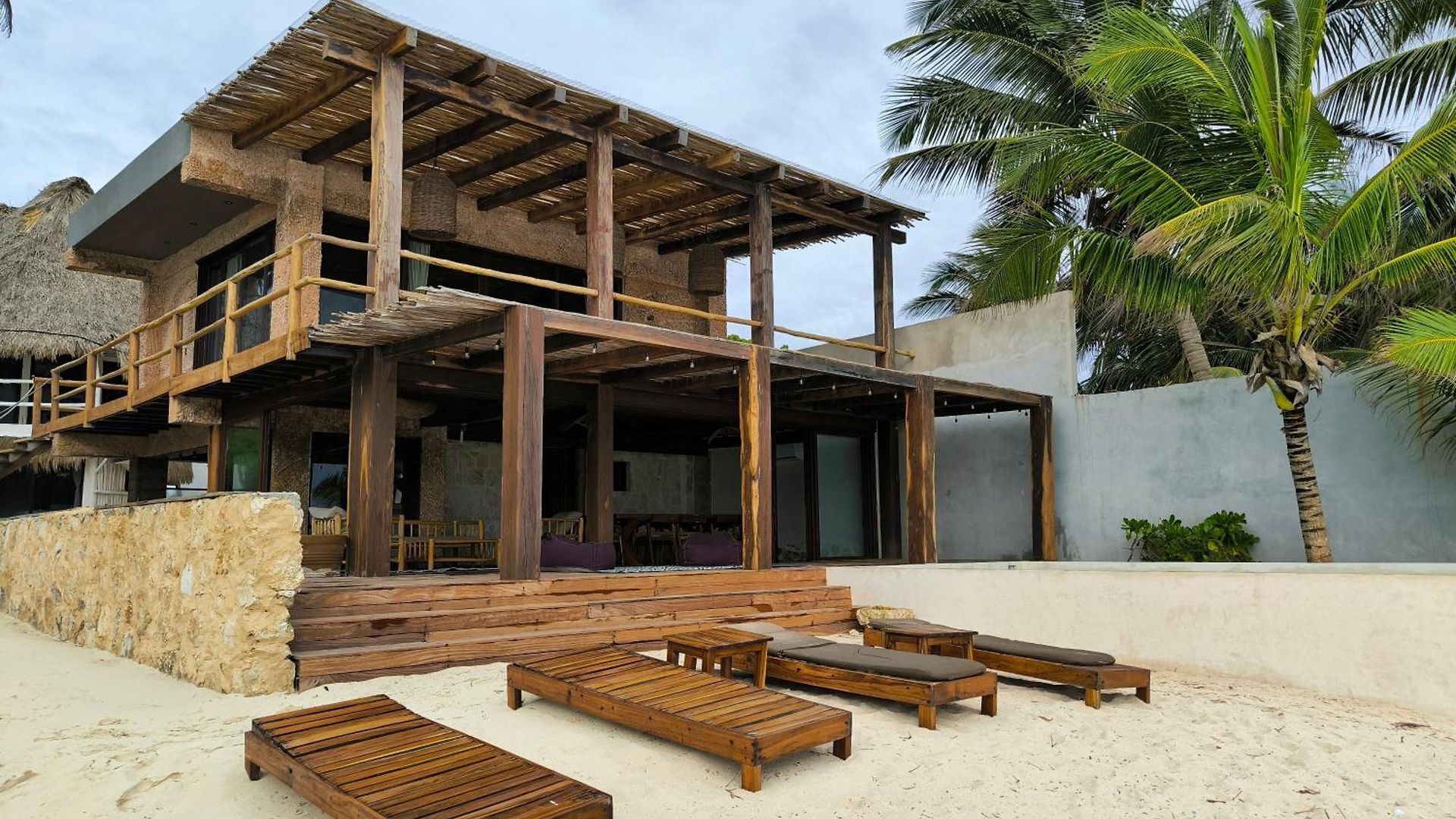 Villa Casa Aakbal Private Fron Sea Location Tulum