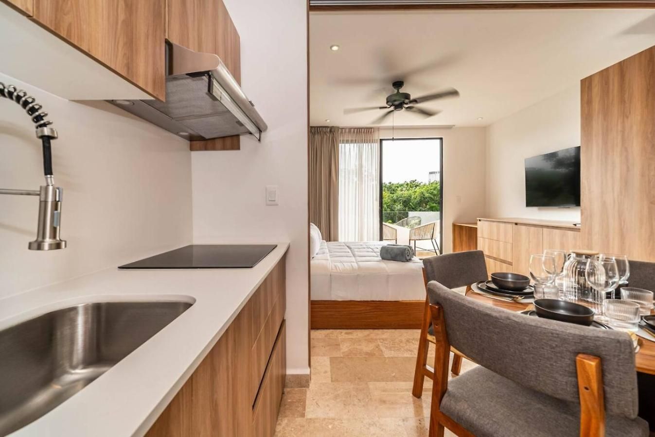 Holiday home King With Balcony, Rooftop Pool In Trendy Aldea Zama *