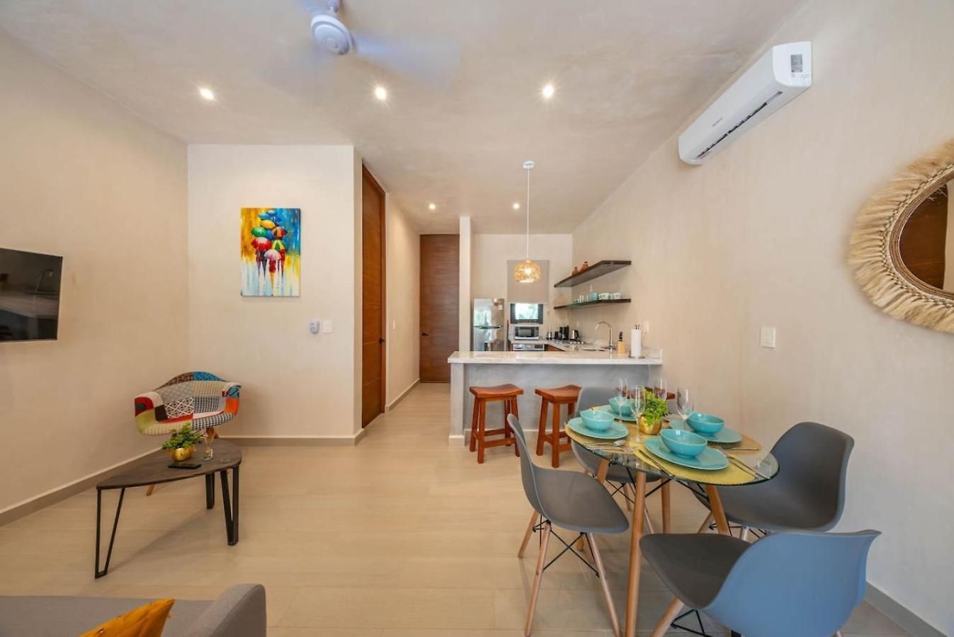 Сasa de vacaciones Lux 1 Bedroom With Rooftop Pool In Jungle At Paraiso Tulum