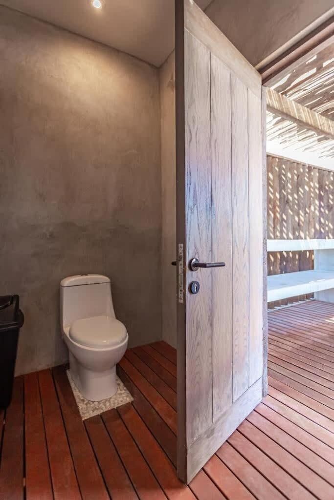 Beachfront 3br Escape With Rooftop Sea Tankah Bay Apartment Tulum