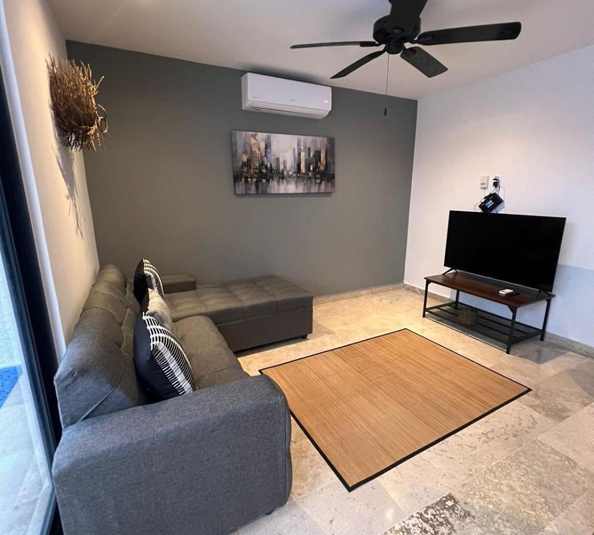 Apartment Tulum-onebedroom-fastwifi-pooltable-privatetub