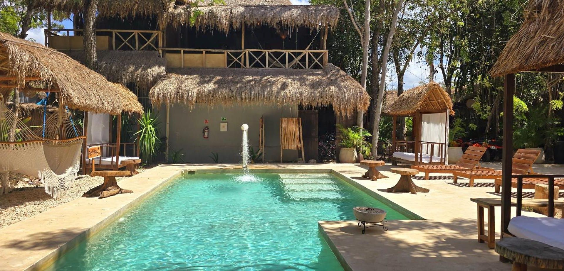 Pensión Kin Jungle Deluxe Tulum