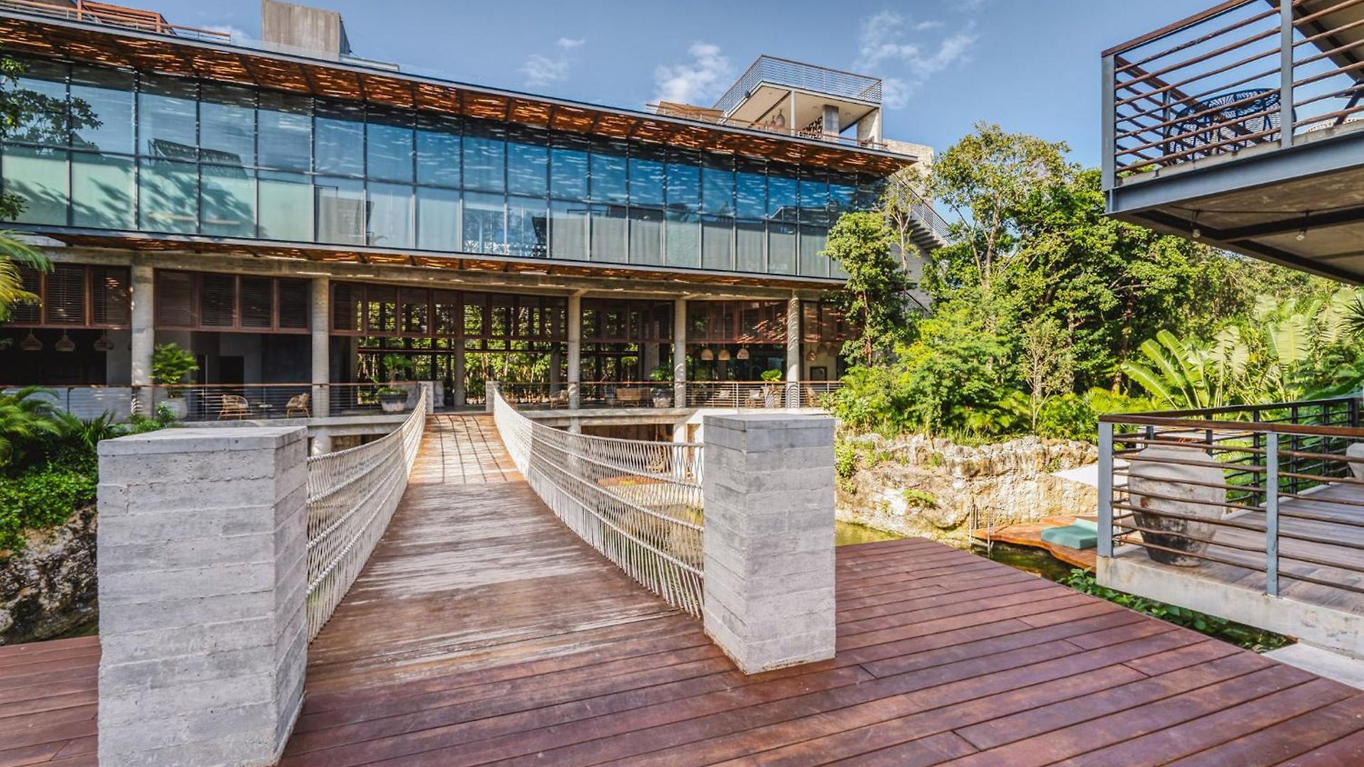 Classy 1br On Private Cenote Big Gym Roof Pool