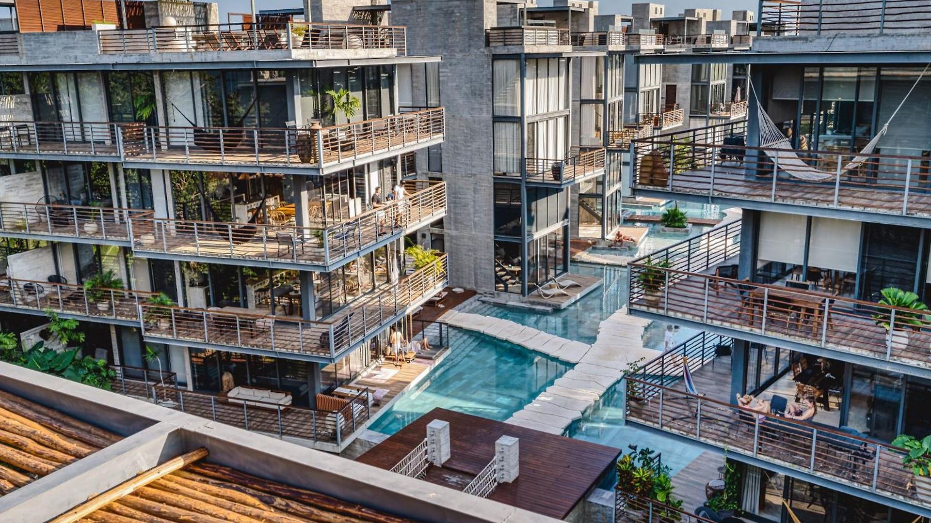 Apartment Classy 1br On Private Cenote Big Gym Roof Pool *