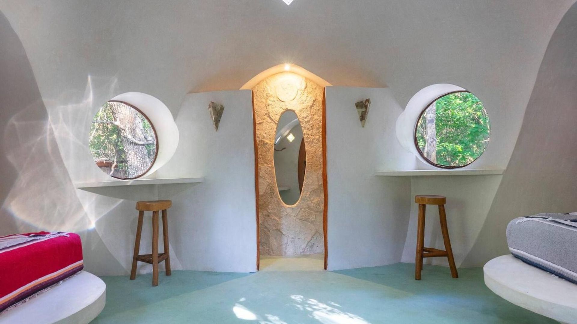 Unique Jungle Dome 2 Queen Beds * Tulum