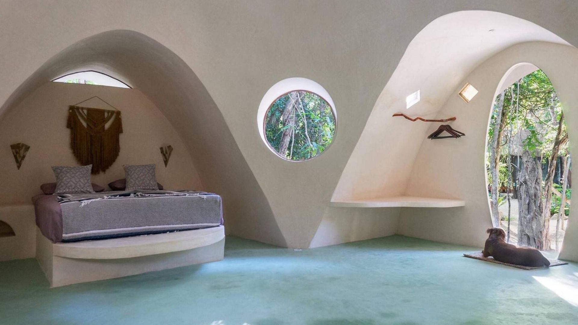 Unique Jungle Dome 2 Queen Beds Tulum
