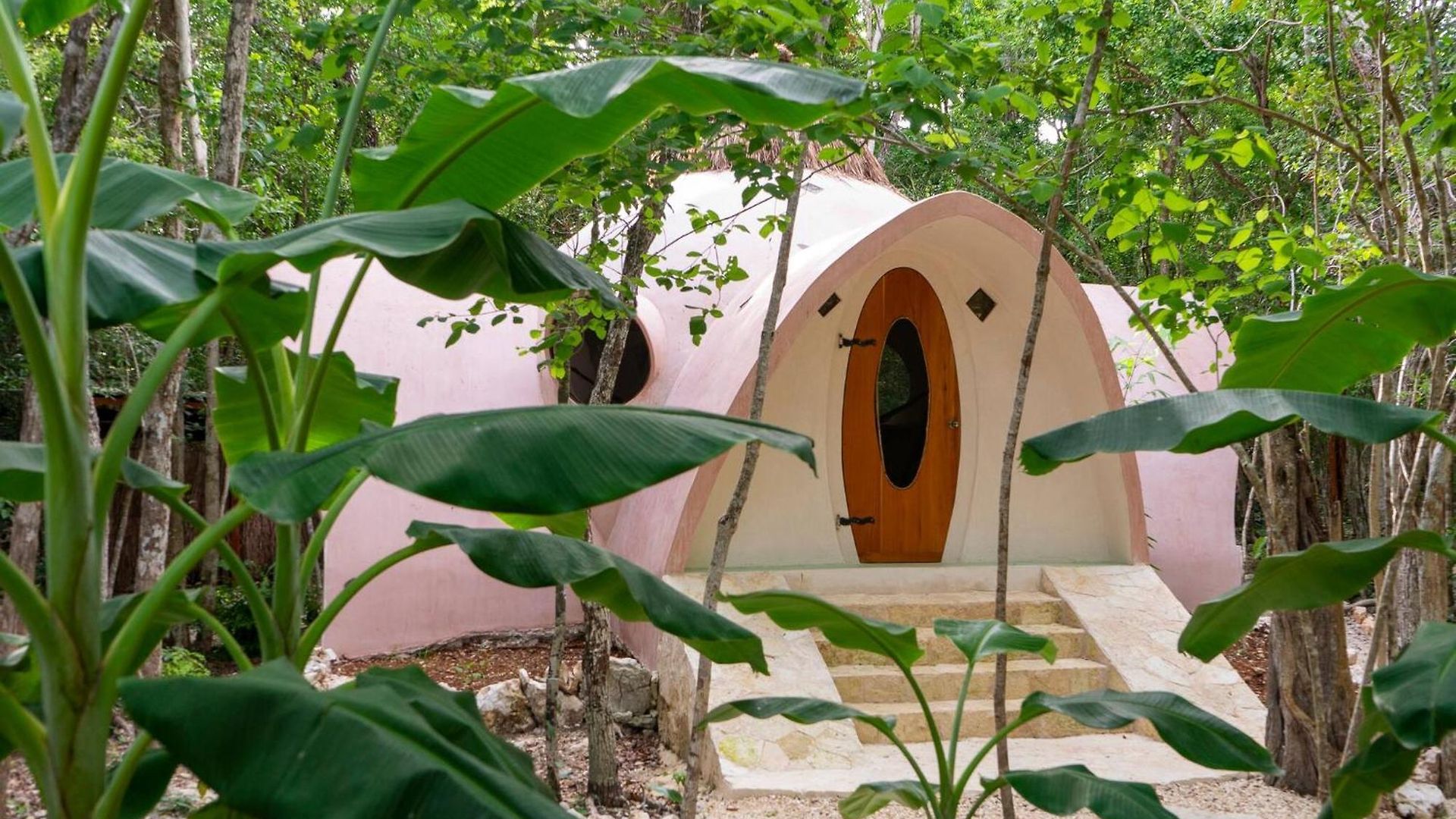 Unique Jungle Dome 2 Queen Beds Lodge Tulum