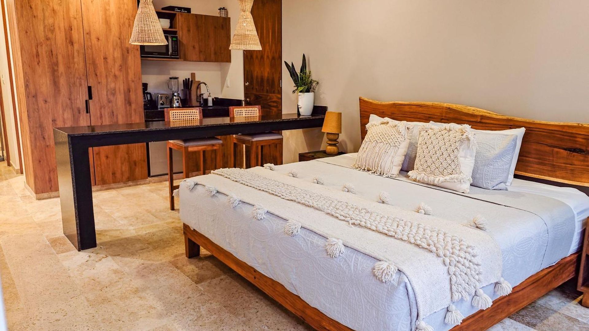 Apartamento Premium In 2 Bedrooms Roof Pool - Aldea Zama Tulum