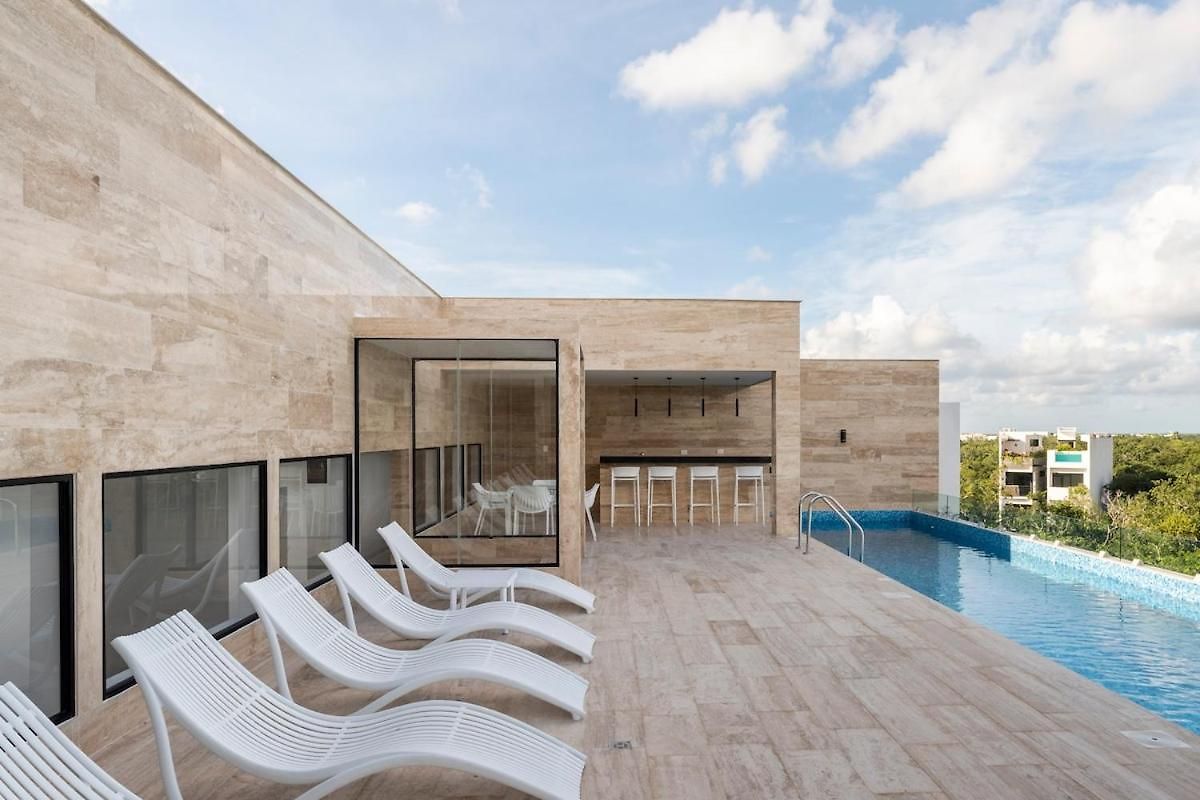 Apartamento Brand New With King Bed And Rooftop Pool *