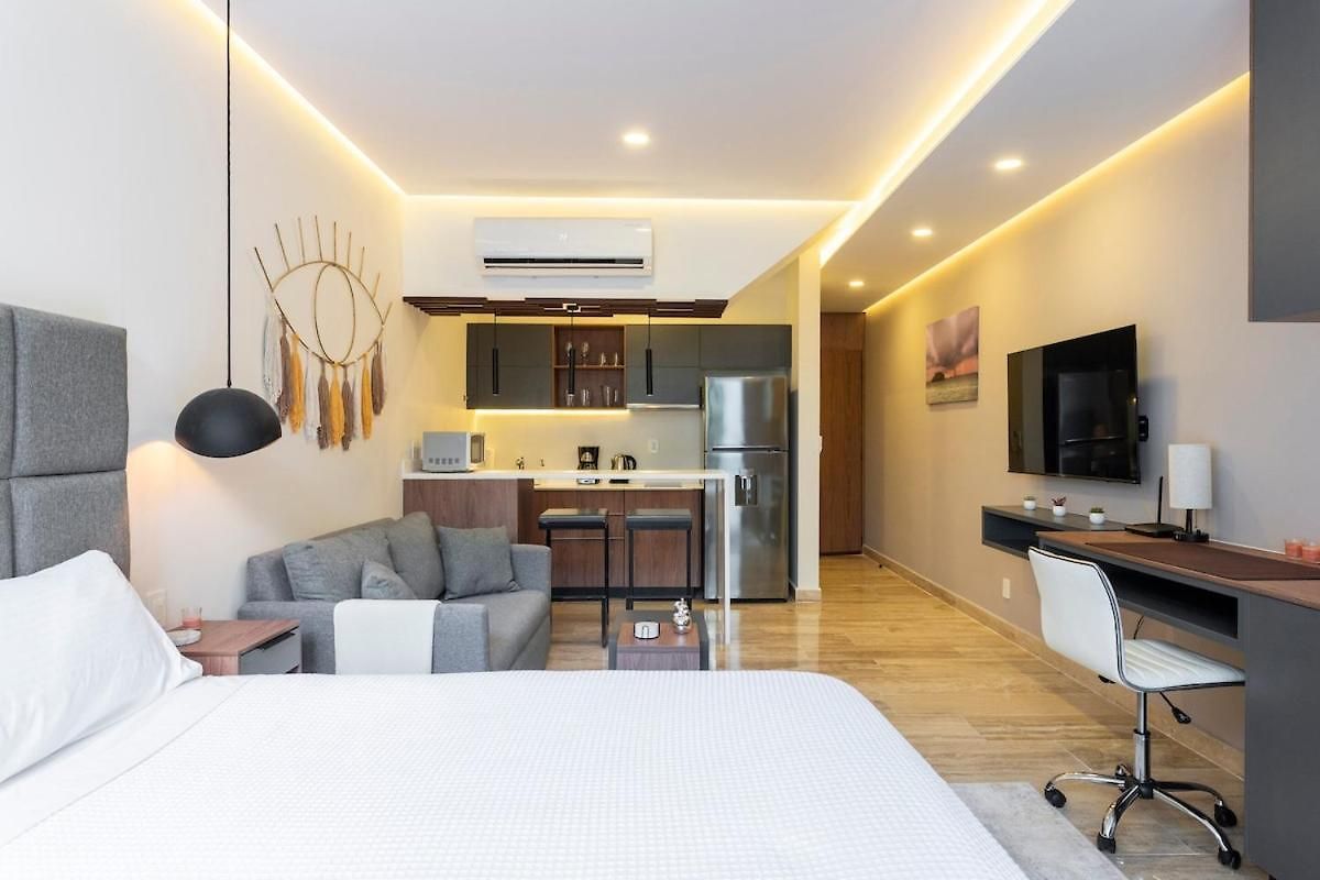Brand New With King Bed And Rooftop Pool Apartamento
