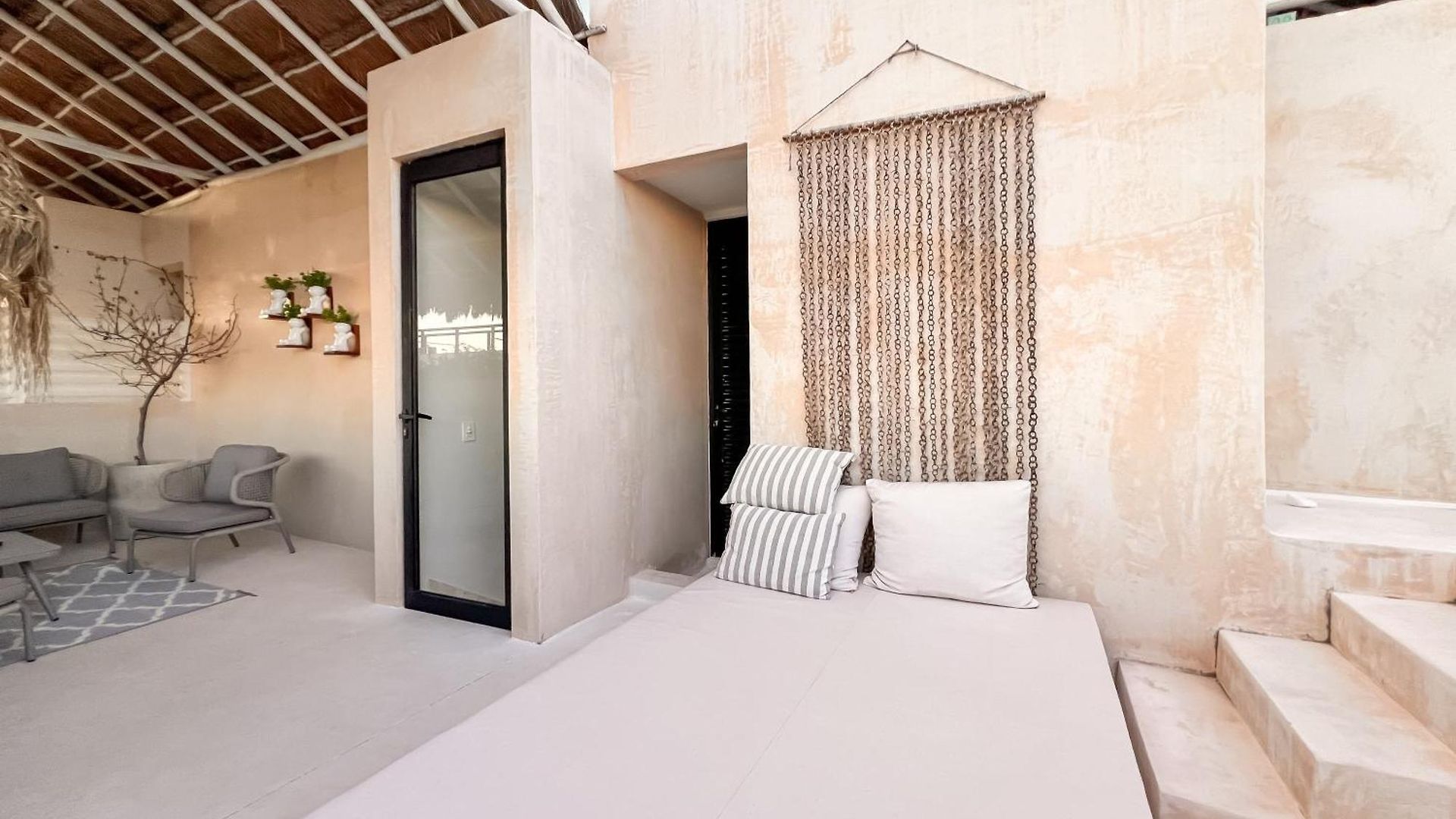 Stylish Mexican Interior Ph- Private Rooftop -gated Community Apartment Tulum