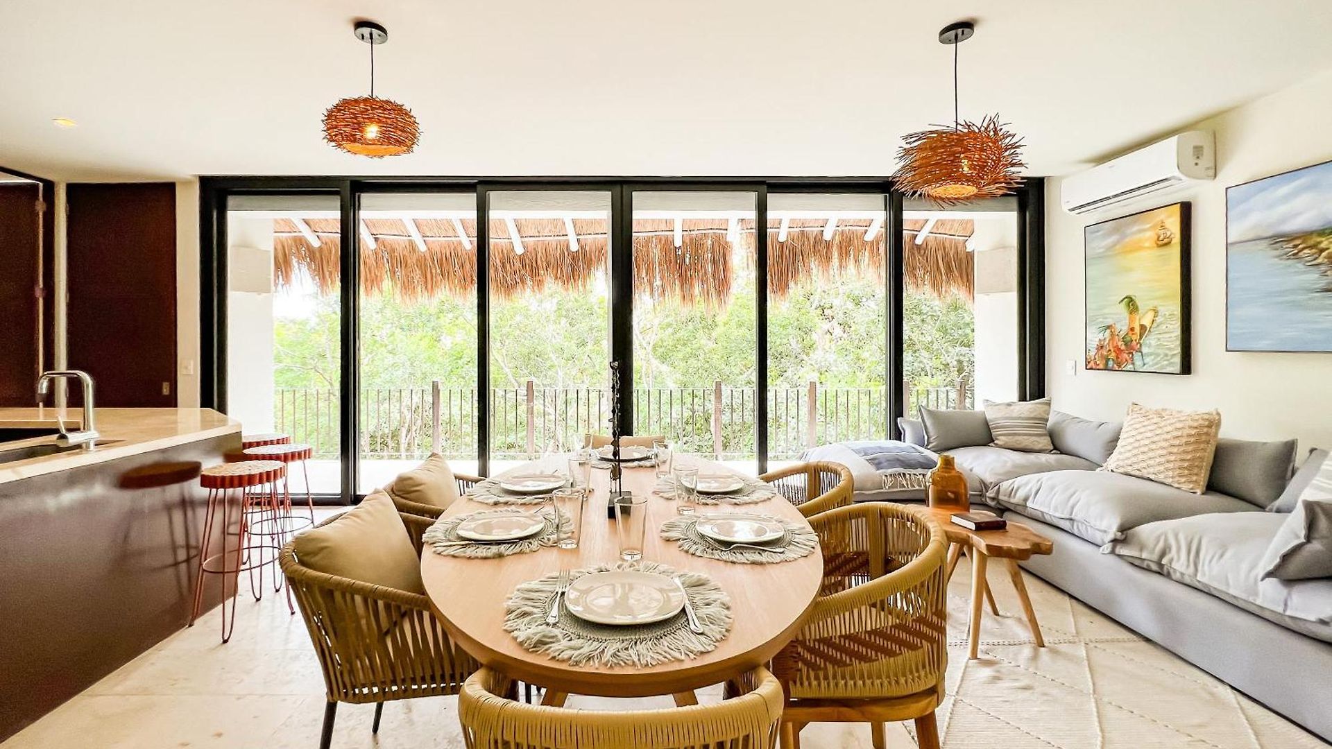 Stylish Mexican Interior Ph- Private Rooftop -gated Community Tulum