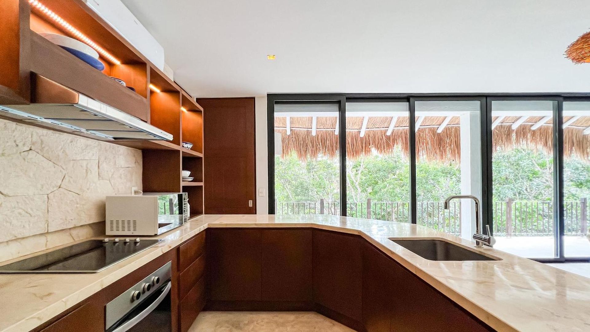 Stylish Mexican Interior Ph- Private Rooftop -gated Community Apartment Tulum
