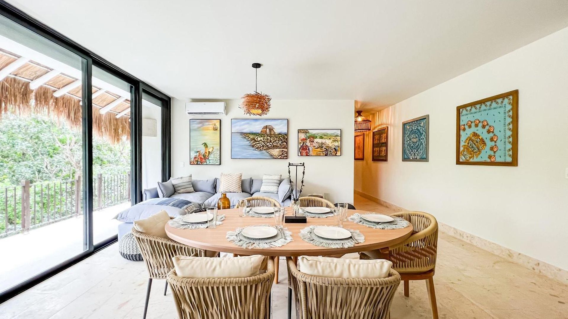 Stylish Mexican Interior Ph- Private Rooftop -gated Community * Tulum