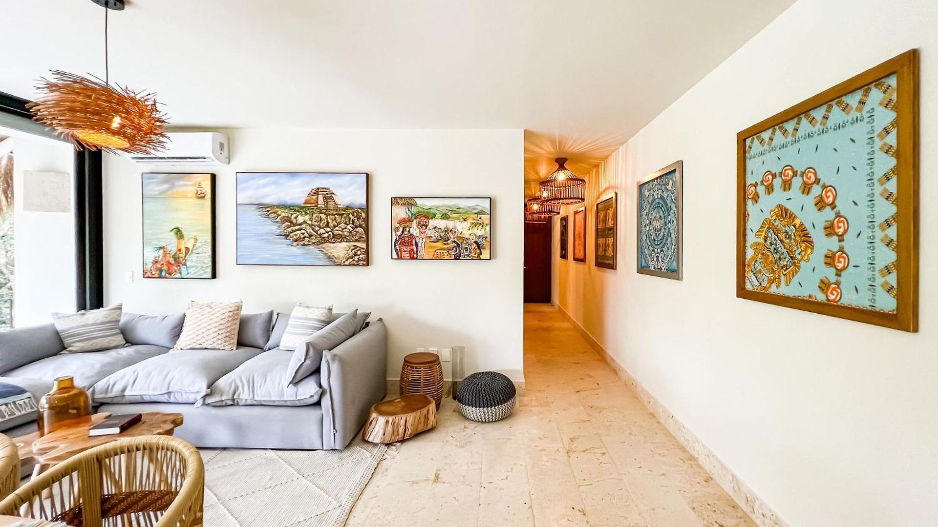 Stylish Mexican Interior Ph- Private Rooftop -gated Community