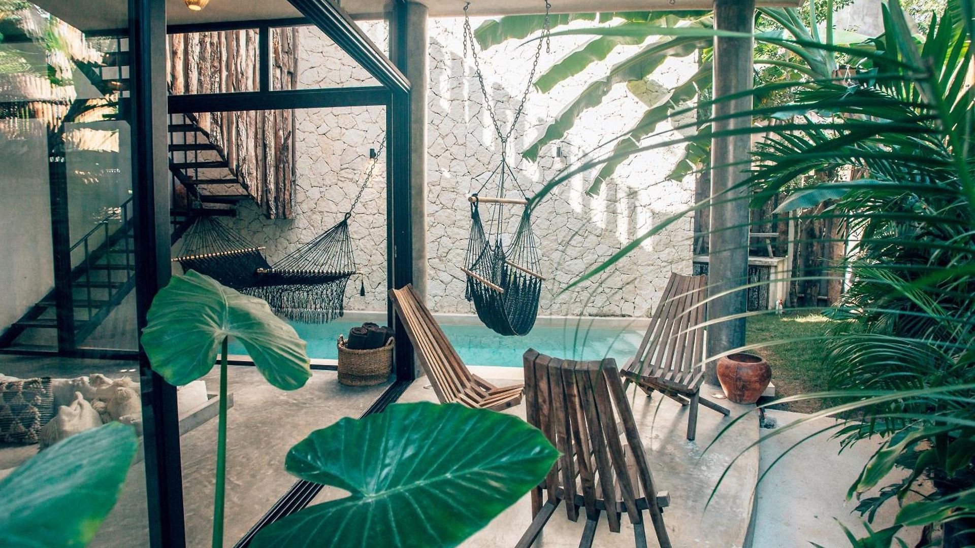 Villa Jungle Rooftop -priv Pool-bathtub-jacuzzi 2a Tulum
